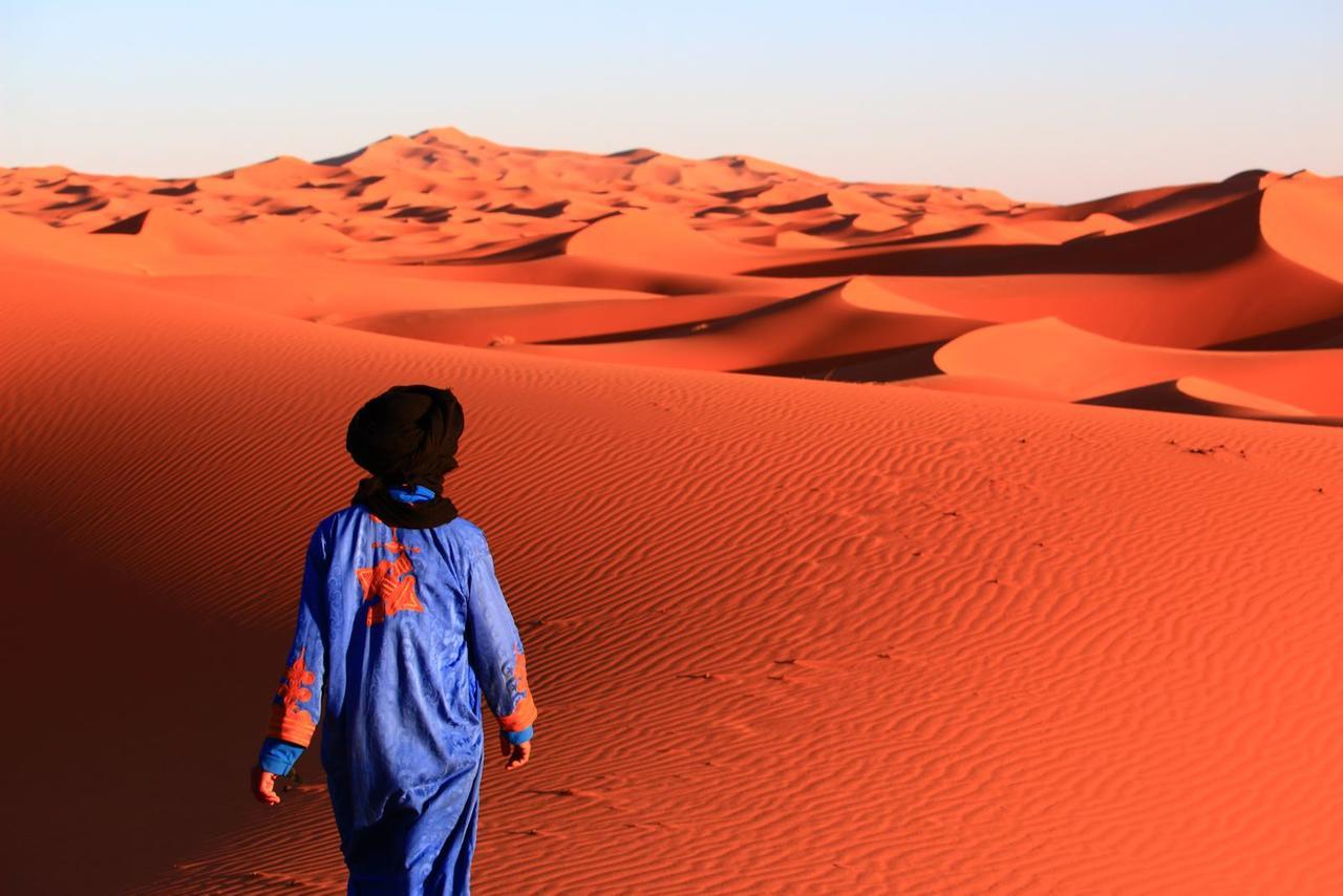 Sahara camel tours camp Hotel Merzouga Bagian luar foto