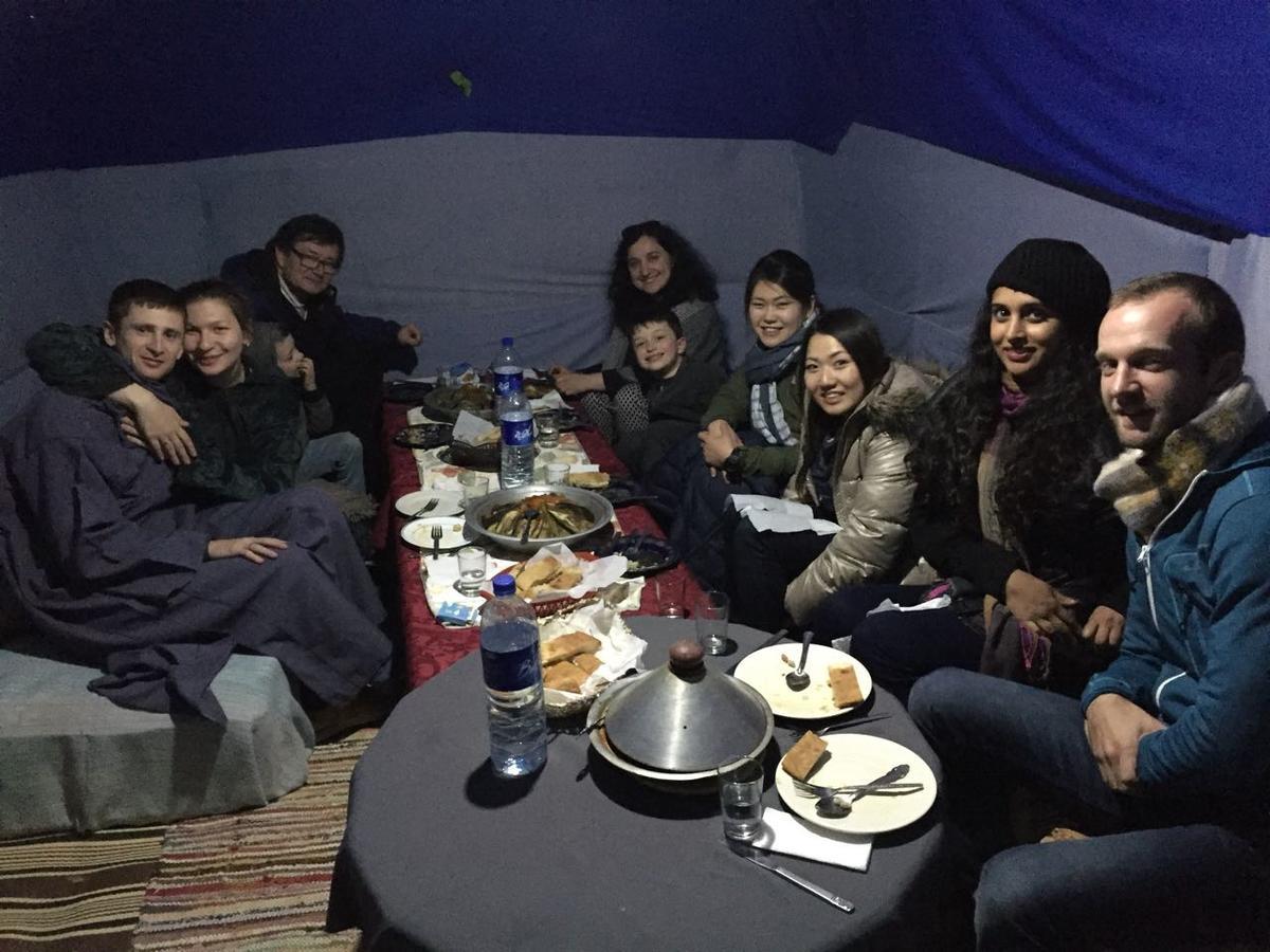 Sahara camel tours camp Hotel Merzouga Bagian luar foto