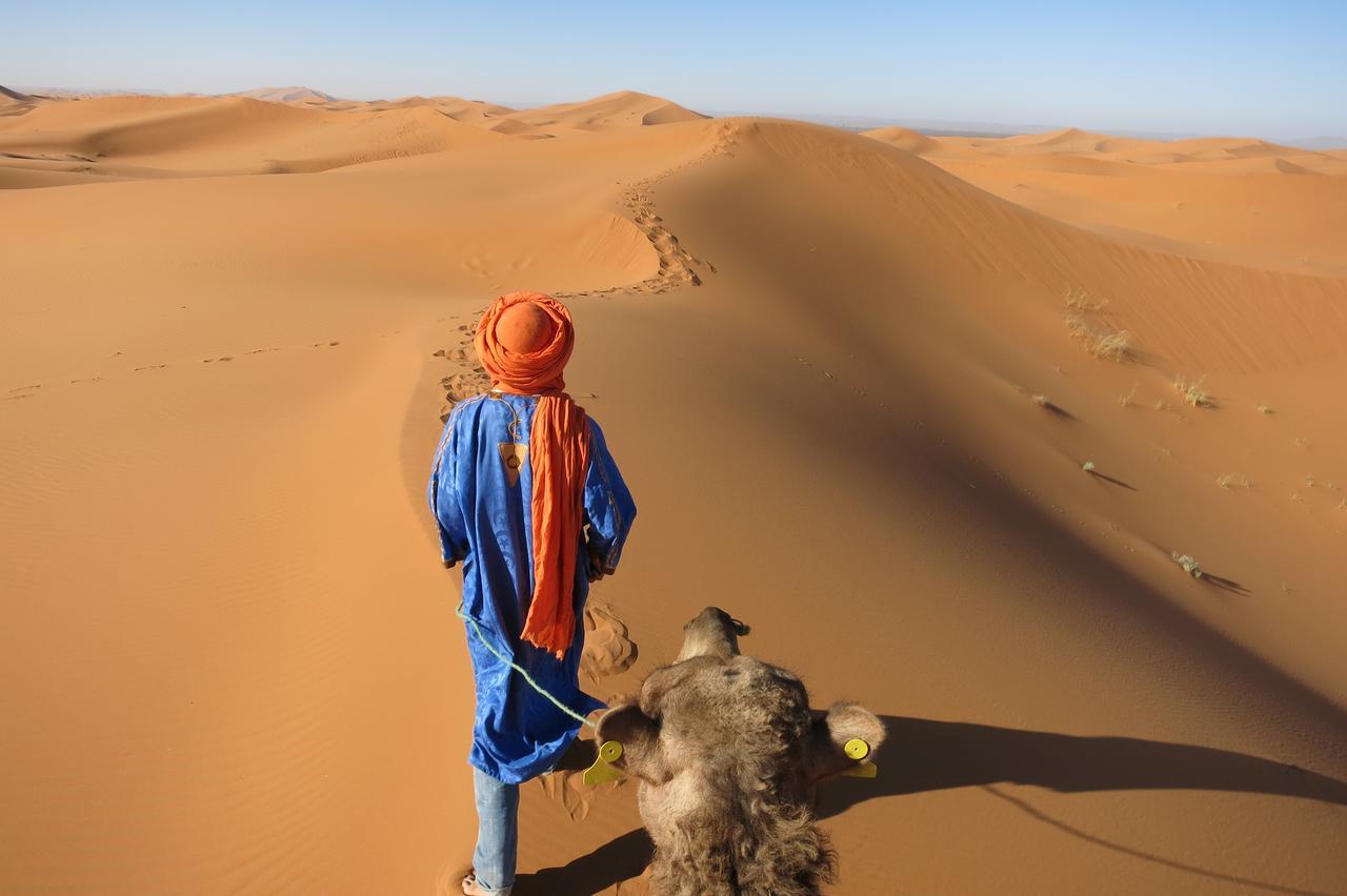 Sahara camel tours camp Hotel Merzouga Bagian luar foto